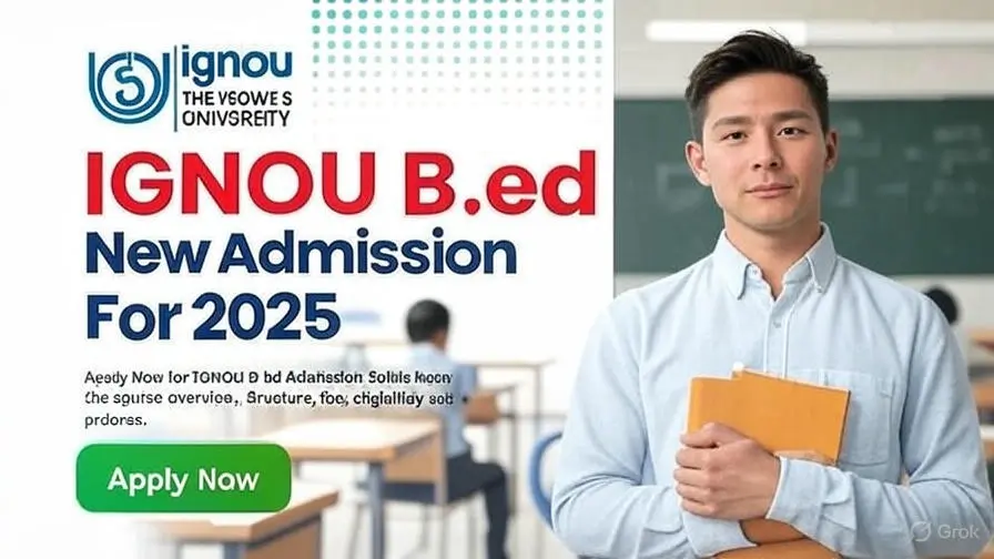 IGNOU B.Ed Admission 2025